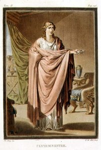 Clytemnestra, kostuum voor 
