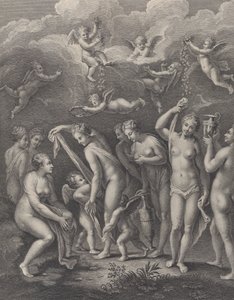 Hera, Aphrodite en Athena bereiden zich voor op de schoonheidswedstrijd