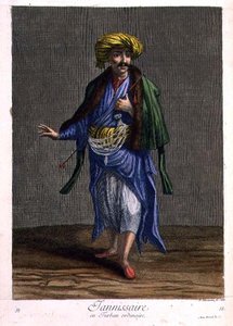 Janitsaar, in een Gewone Tulband door Philippe Simonneau
