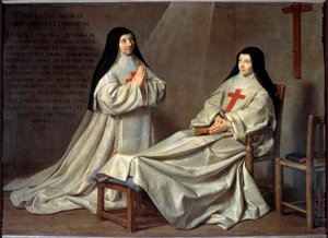 Port Royal: Portret van Moeder Catherine Agnes Arnauld en Zuster Catherine de Sainte Suzanne