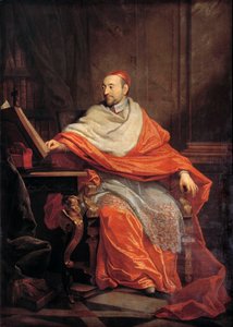 Portret van kardinaal Pierre de Berulle (1575-1629). Schilderij door Philippe de Champaigne. 17e eeuw. Parijs, Eglise Saint Sulpice