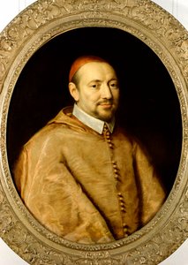 Portret van kardinaal van Berulle (1575-1629) door Philippe de Champaigne
