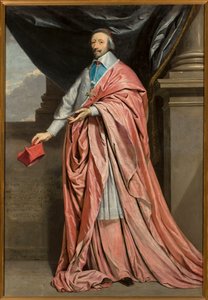 Portret van kardinaal Richelieu door Philippe de Champaigne
