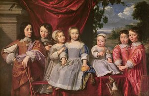De kinderen van Habert de Montmort, 1649