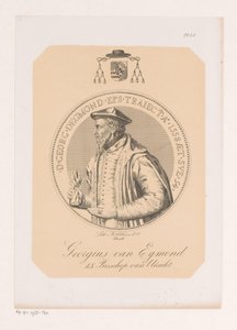 Portret van George van Egmont door Philippus Anthonius Alexander Kanne (attributed to)