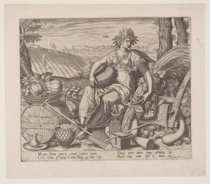 Ops, van The Occupations door Philips Galle