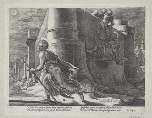 St. Paulus ontsnapt uit Damascus