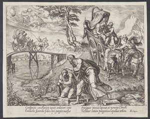 St. Philip doopt de eunuch