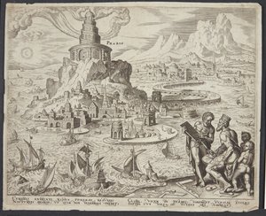 De vuurtoren van Alexandrië