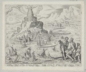 De vuurtoren van Alexandrië
