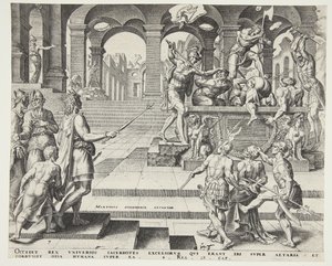 De slachting van de priesters van Samaria