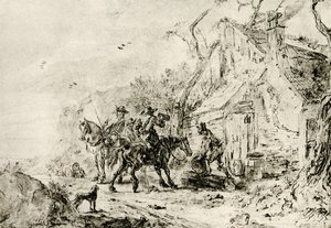 Stop bij de taverne