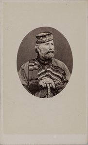 Portret van Giuseppe Garibaldi 1807-1882, 1882