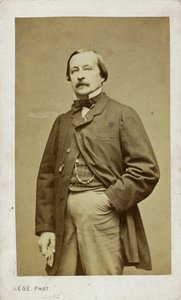 Portret van de pianist en componist Félix Le Couppey door Photo studio Legé and Bergeron.