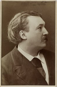 Portret van Gustave Doré 1833-1883, 1883 door Photo studio Nadar.