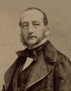 Portret van de pianist en componist Sigismund Thalberg 1812-1871, ca. 1860