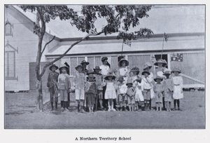 Een school in het Northern Territory door Photographer Australian