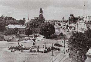 Een uitzicht op Bendigo, Victoria door Photographer Australian