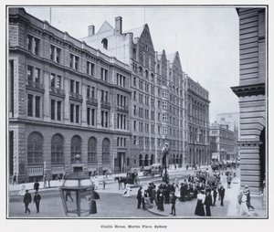 Challis House, Martin Place, Sydney door Photographer Australian