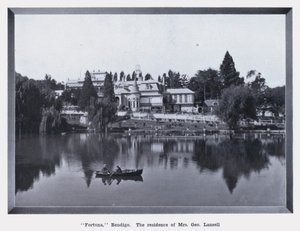 "Fortuna," Bendigo, de residentie van mevrouw George Lansell door Photographer Australian