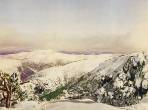 Winter in de Victoriaanse Alpen door Photographer Australian