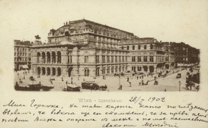Weense Staatsopera (z/w foto)