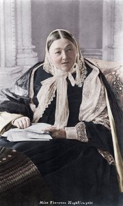 Florence Nightingale (foto) door Photographer English