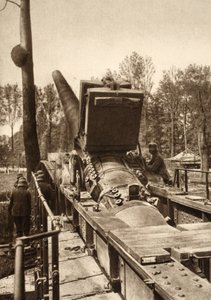 Snel ladend spoorwegkanon