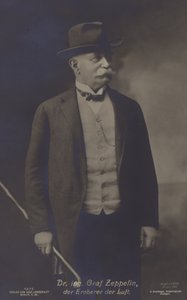 Graaf Ferdinand von Zeppelin, Duitse luchtschipontwerper en bouwer