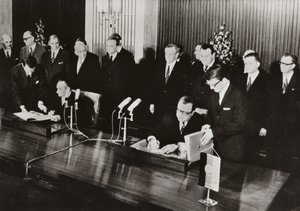 Op 26 mei 1972 werd het Verkeersverdrag, het eerste staatsverdrag tussen de Duitse Democratische Republiek en de Bondsrepubliek Duitsland, ondertekend in de DDR-hoofdstad Berlijn