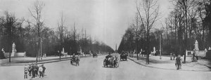 Panorama van de Sieges-Allee door Photographer German