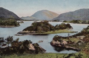 Zuid-Ierland: Het Bovenmeer, Killarney (gekleurde foto)