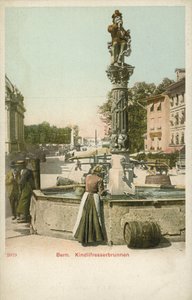 Kindlifresserbrunner, Bern (kleurenfoto)