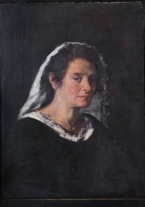 Portret van een vrouw door Pier Francesco Mola