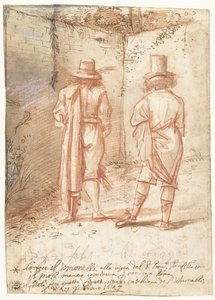 Portretten van Pier Francesco Mola en Niccolò Simonelli
