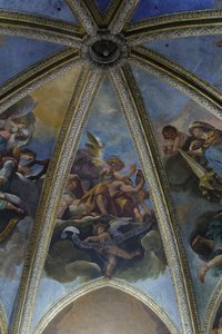 Fresco met de profeet Jesaja, ca. 1626 (fresco) door Pier Francesco Morazzone