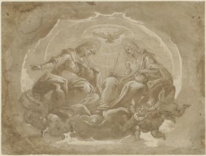Maria als middelares en Christus als Heer der Wereld