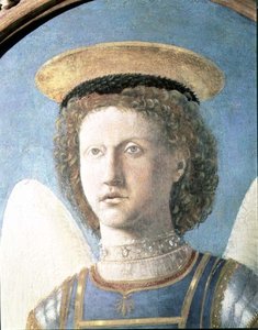 St. Michael (detail) door Piero della Francesca