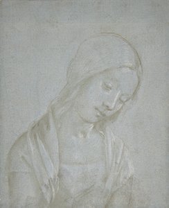 Buste van een jonge vrouw, ca. 1495 door Piero di Cosimo.