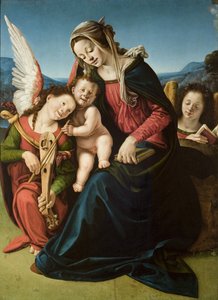 De Maagd en het Kind met Twee Engelen, c.1507