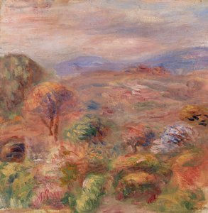 Landschap door Pierre-Auguste Renoir