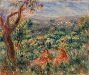 Landschap door Pierre-Auguste Renoir