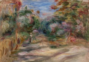 Landschap door Pierre-Auguste Renoir