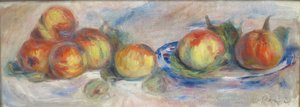 Stilleven met appels door Pierre-Auguste Renoir