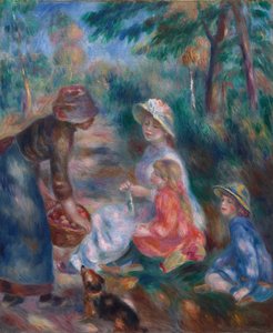 De Appelverkoper door Pierre-Auguste Renoir