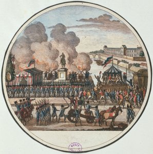 Proclamatie van het land in gevaar 22 juli 1792, ca.1794-1802 door Pierre Gabriel Berthault