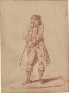 Heer met een Rijzweep door Pierre Alexandre Wille