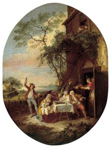 Herfst uit de serie De Vier Seizoenen door Pierre Antoine Quillard