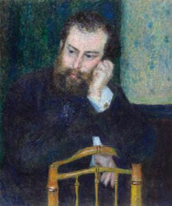 Alfred Sisley door Pierre Auguste Renoir