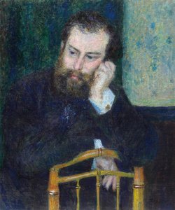 Alfred Sisley, 1876 door Pierre Auguste Renoir